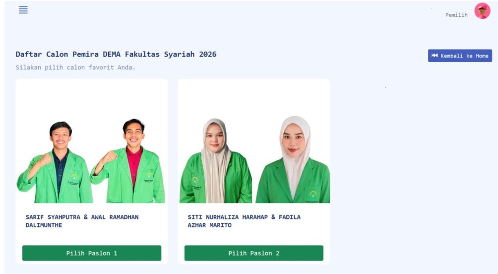 TIPD UIN SYAHADA Hadirkan E-Voting Pemira, Inovasi Digital untuk Demokrasi Mahasiswa
